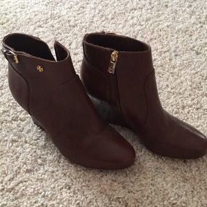 Tory Burch Leather Booties
